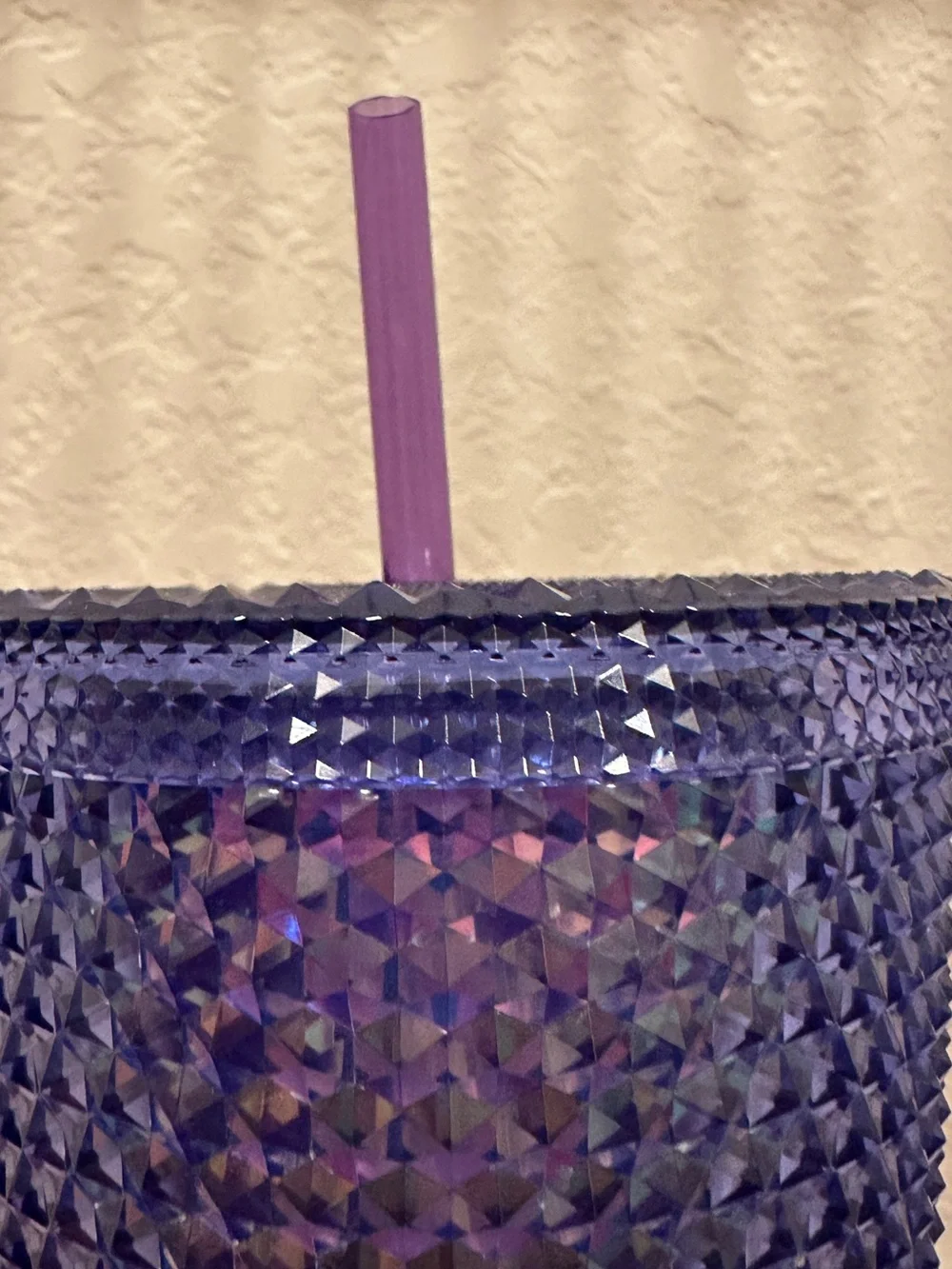 Starbucks Walt Disney World 50th Anniversary Purple Studded Tumbler 24oz Cup